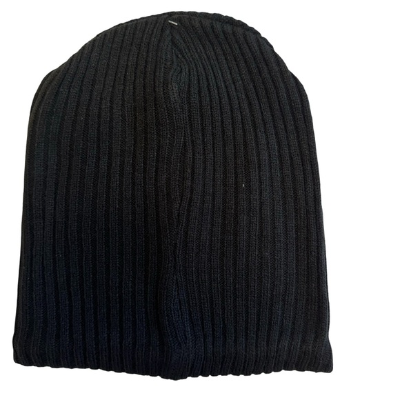 Plush - Ribbed Fleece Lined Beanie  black women - Picture 11 of 11